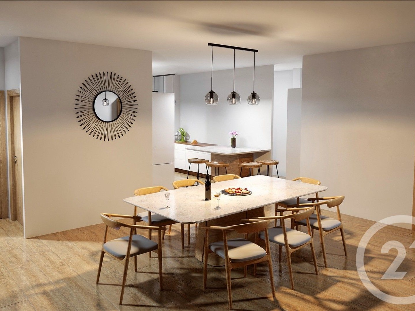 Appartement 7 pièces 140 m²