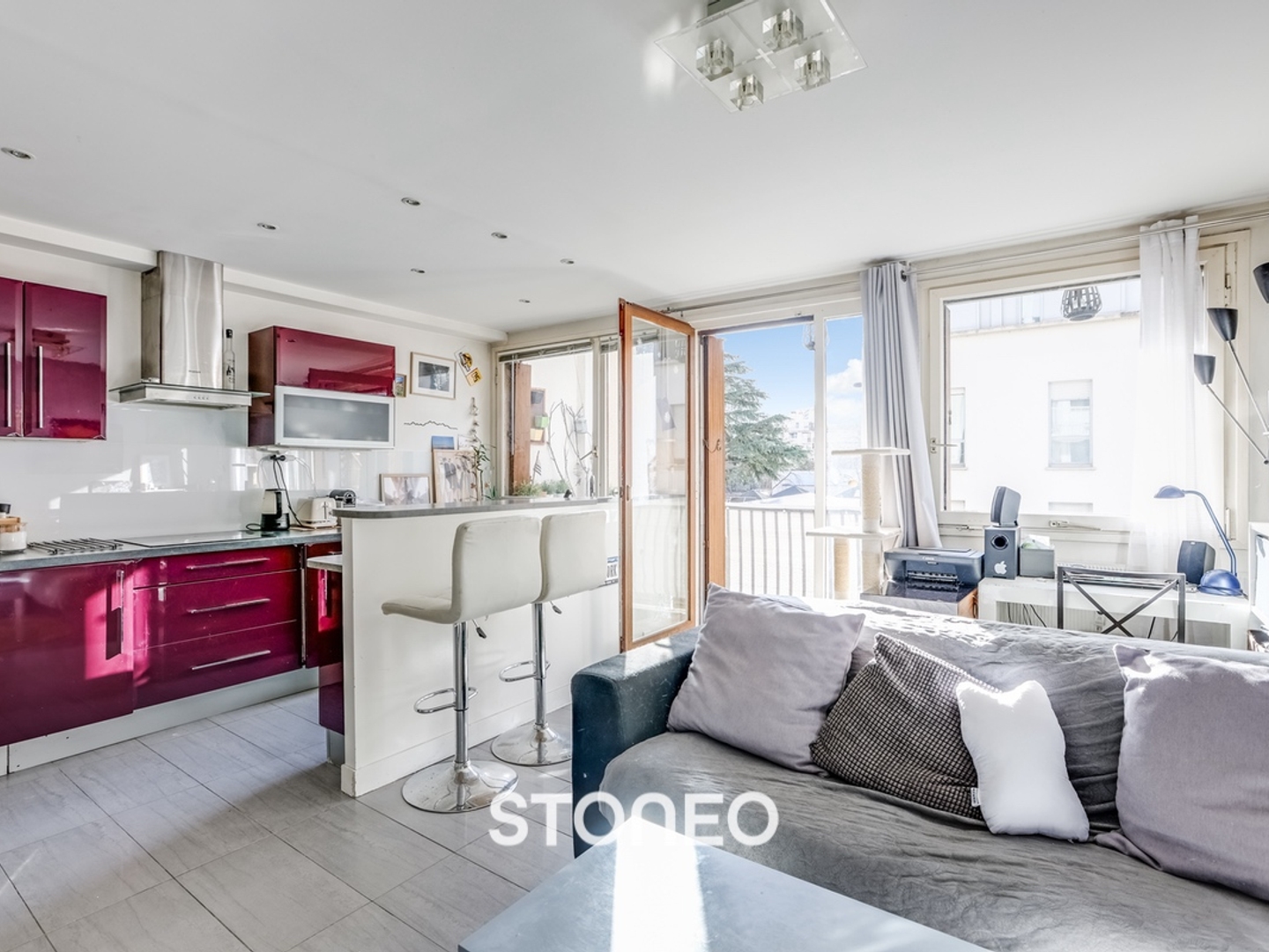 Appartement à vendre - 2 pièces - 47m2 - Boulogne-Billancourt (92100)