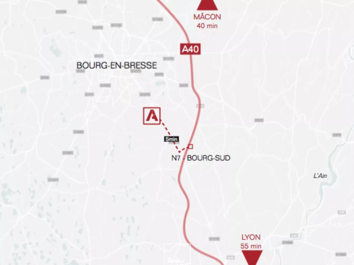 Locaux à vendre - 1466m2 - Péronnas (01960)