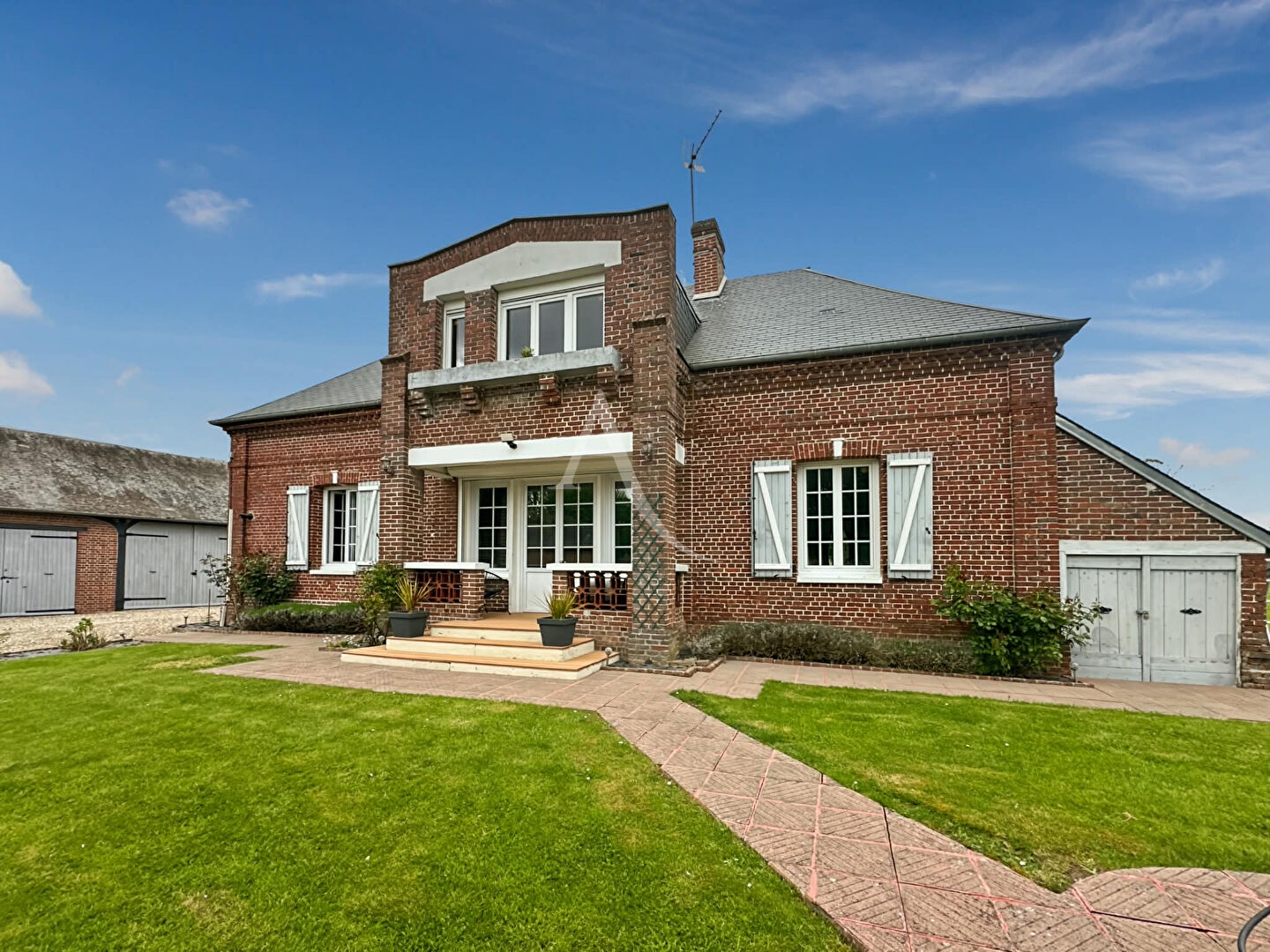 Maison ancienne dépendances Jardin