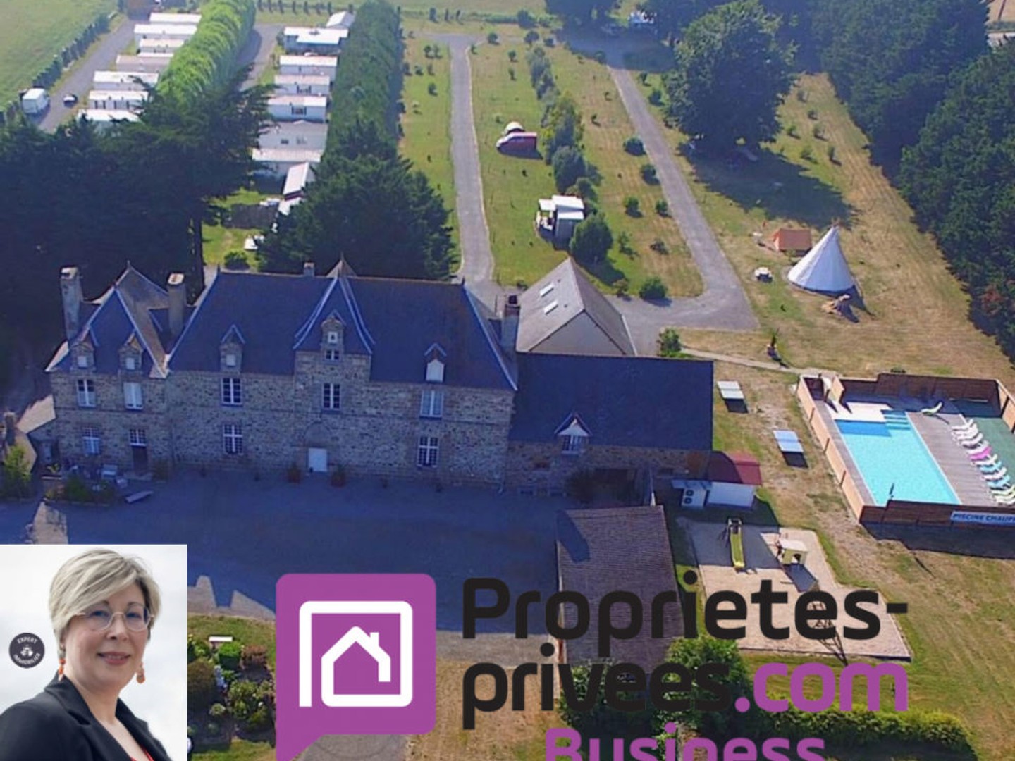 BAIE DU MONT SAINT MICHEL - PROPRIÉTÉ DE LOISIRS 1500 m² TERRAIN DE 40 000M2