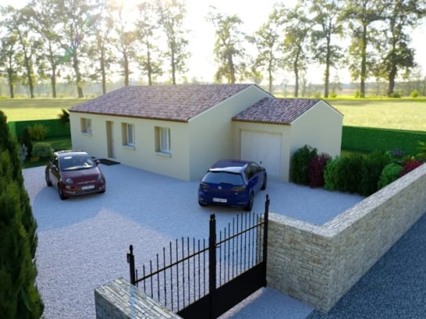 Maison neuve 3 pièces 80 m²