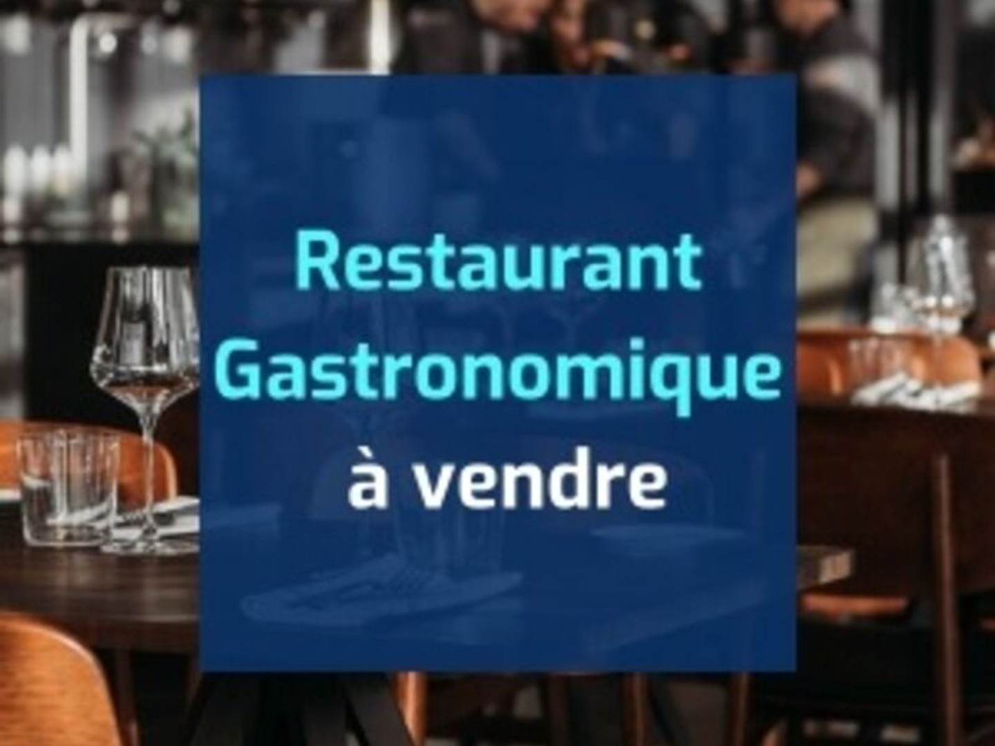 Restaurant à vendre au Nord de Tours Nord (37)