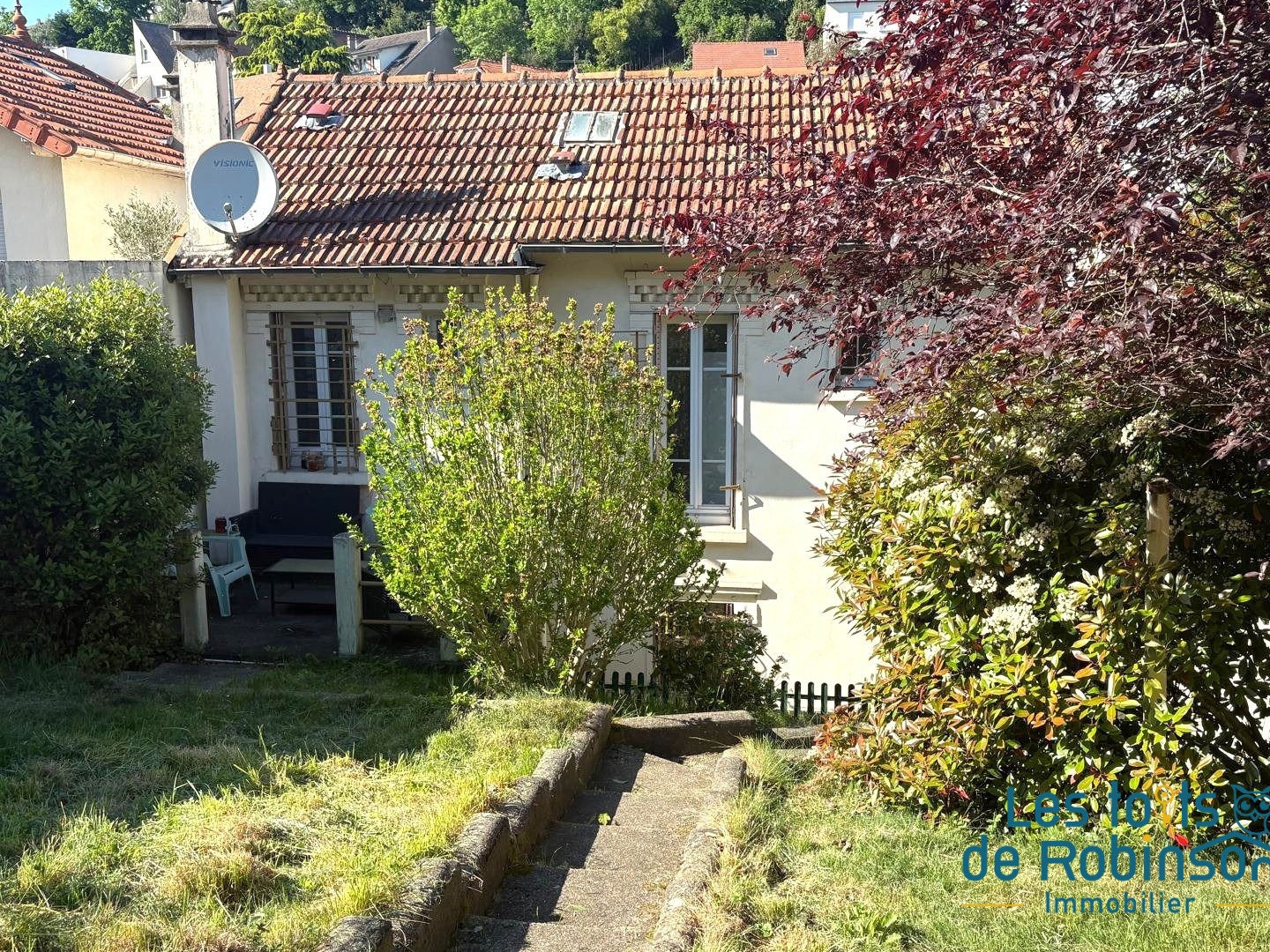 Maison 3 pièces avec jardin