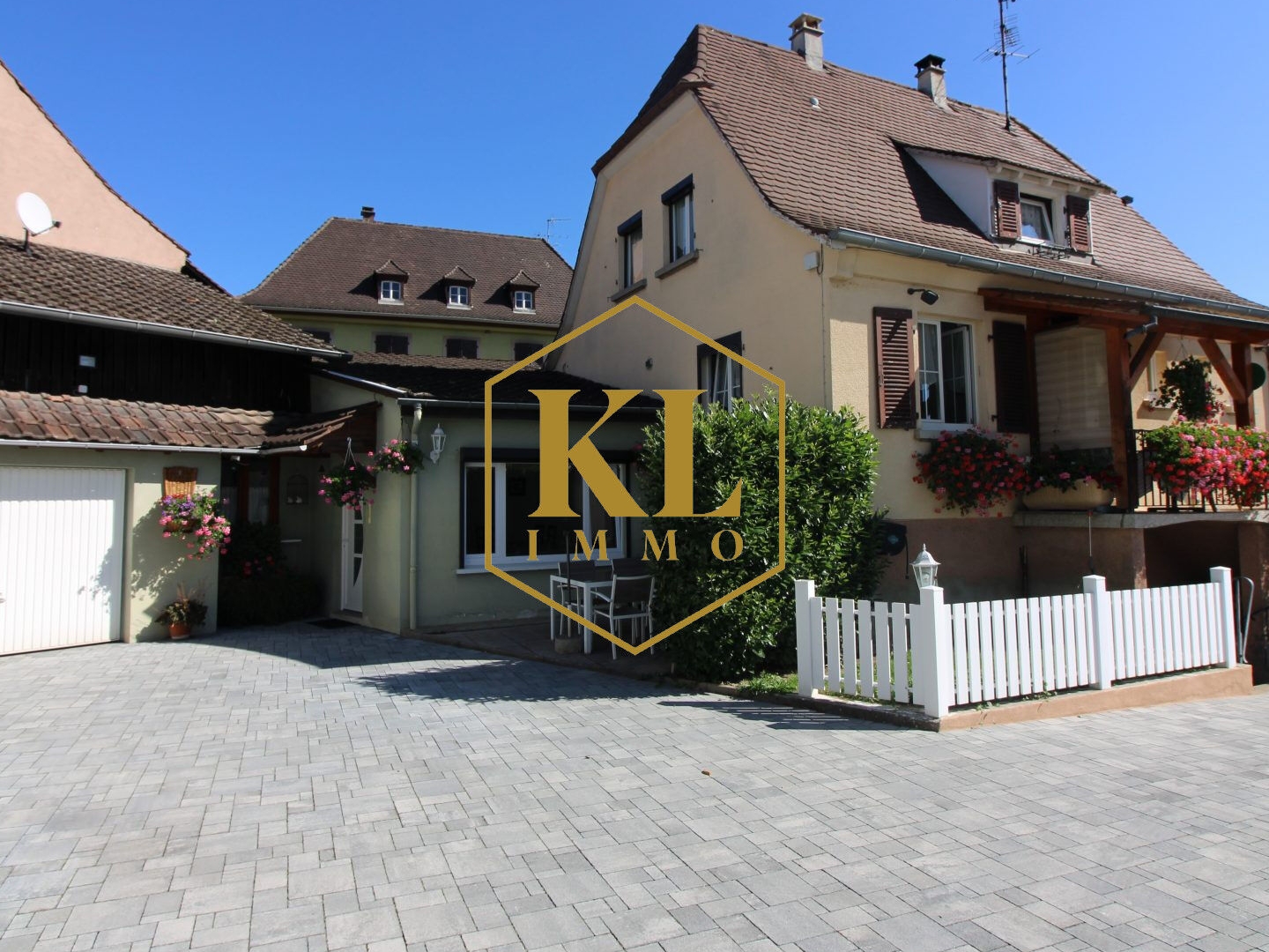 maison de village de 92 m² située à Sigolsheim sur la route d