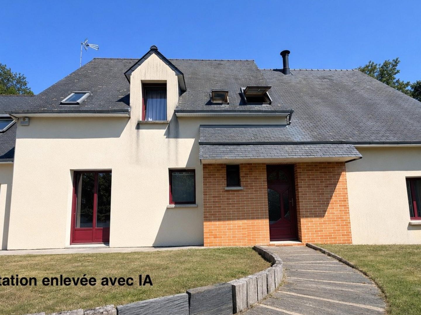 MAISON TRADITIONNELLE 6 CHAMBRES DE 137 M2 SUR TERRAIN DE 1600M2
