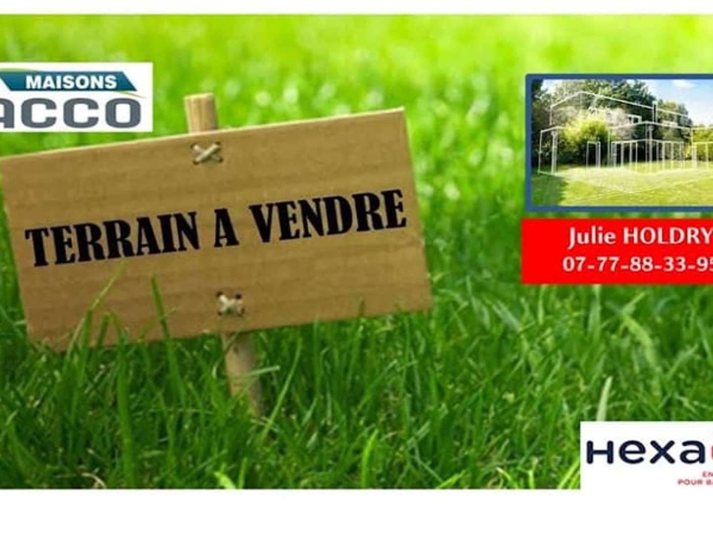 Terrain 292 m²