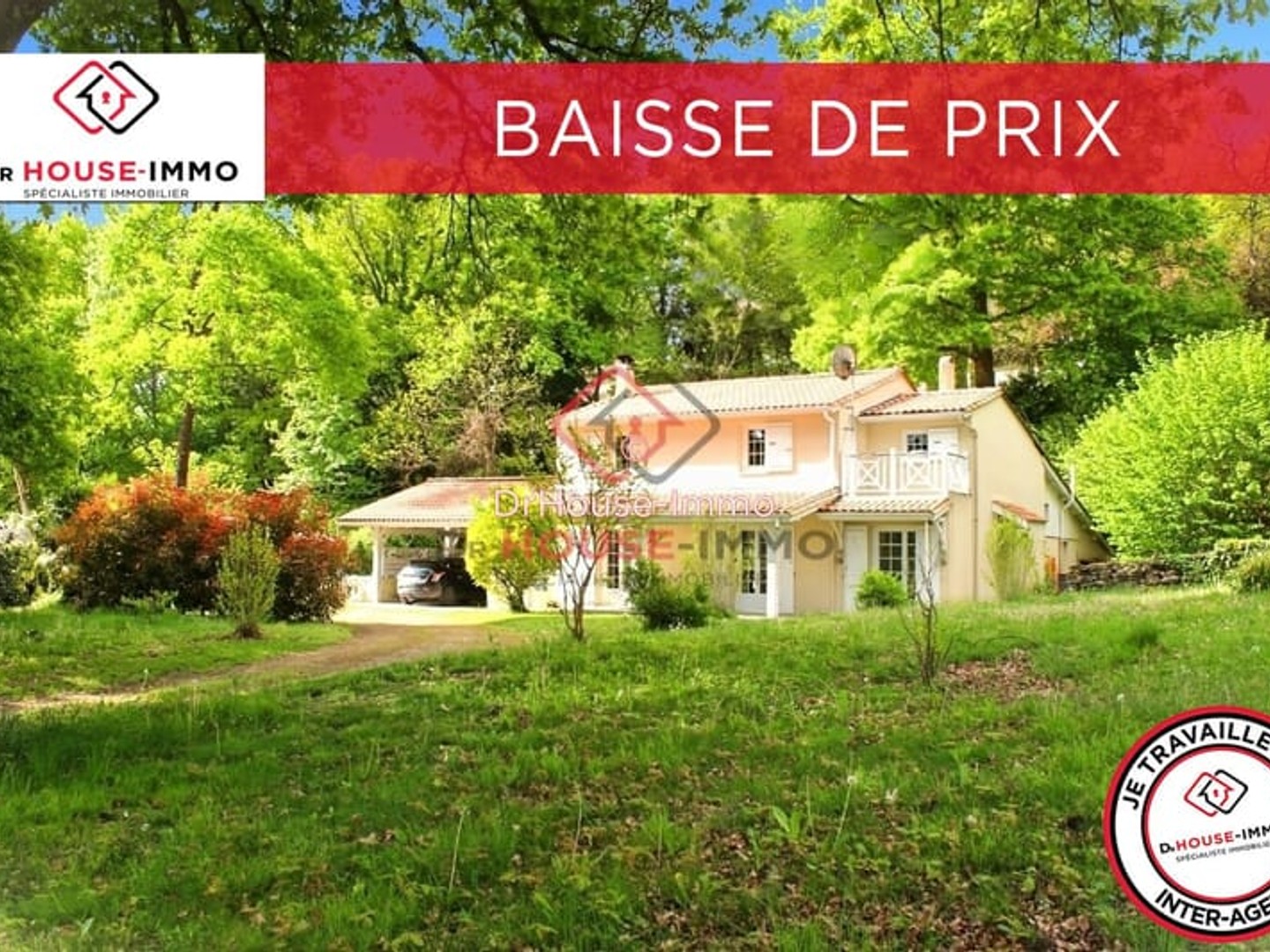 BAISSE DE PRIX - TABANAC - Belle maison sur 3800m² de terrain - Au calme