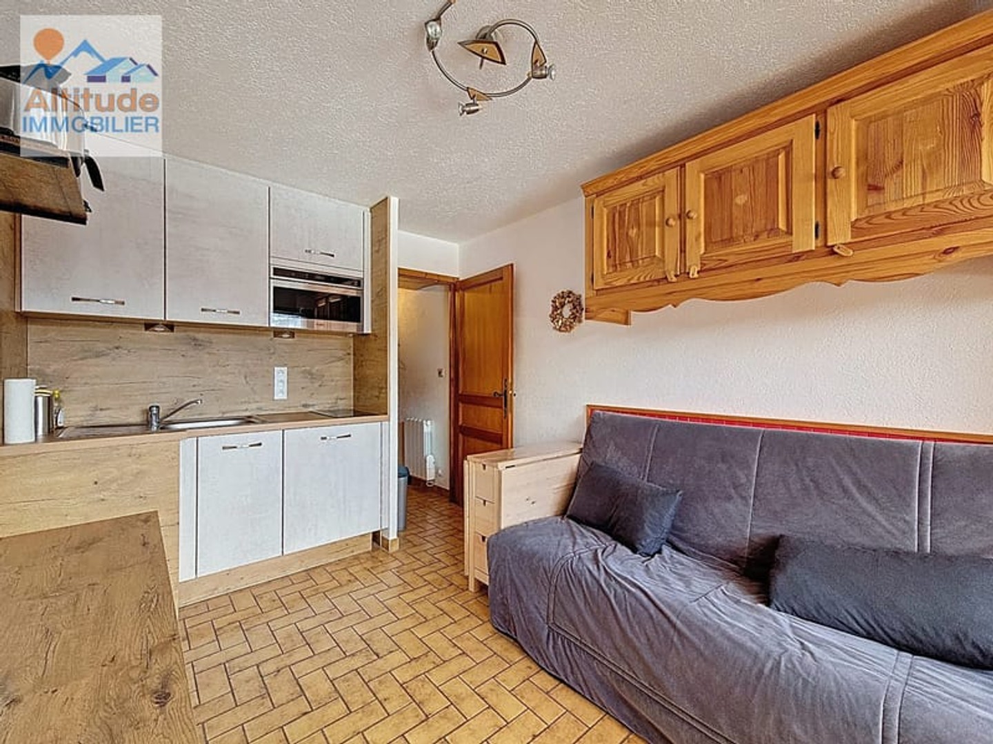 Appartement à vendre - 1 pièce - 20m2 - Châtel (74390)