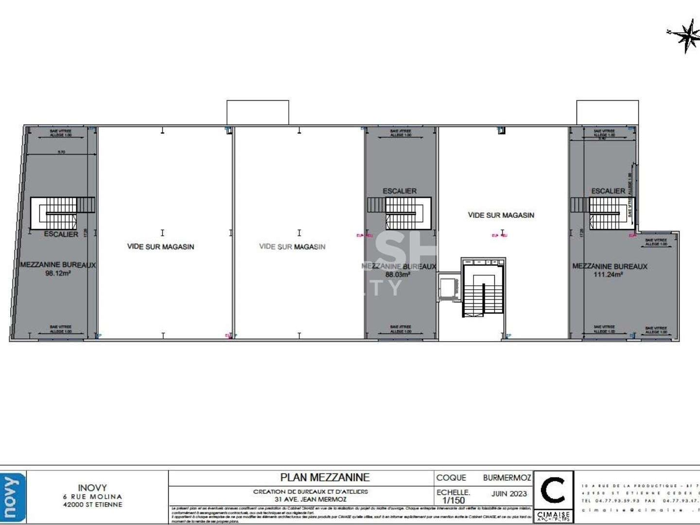 Bureaux à vendre à Andrézieux-Bouthéon (42160)