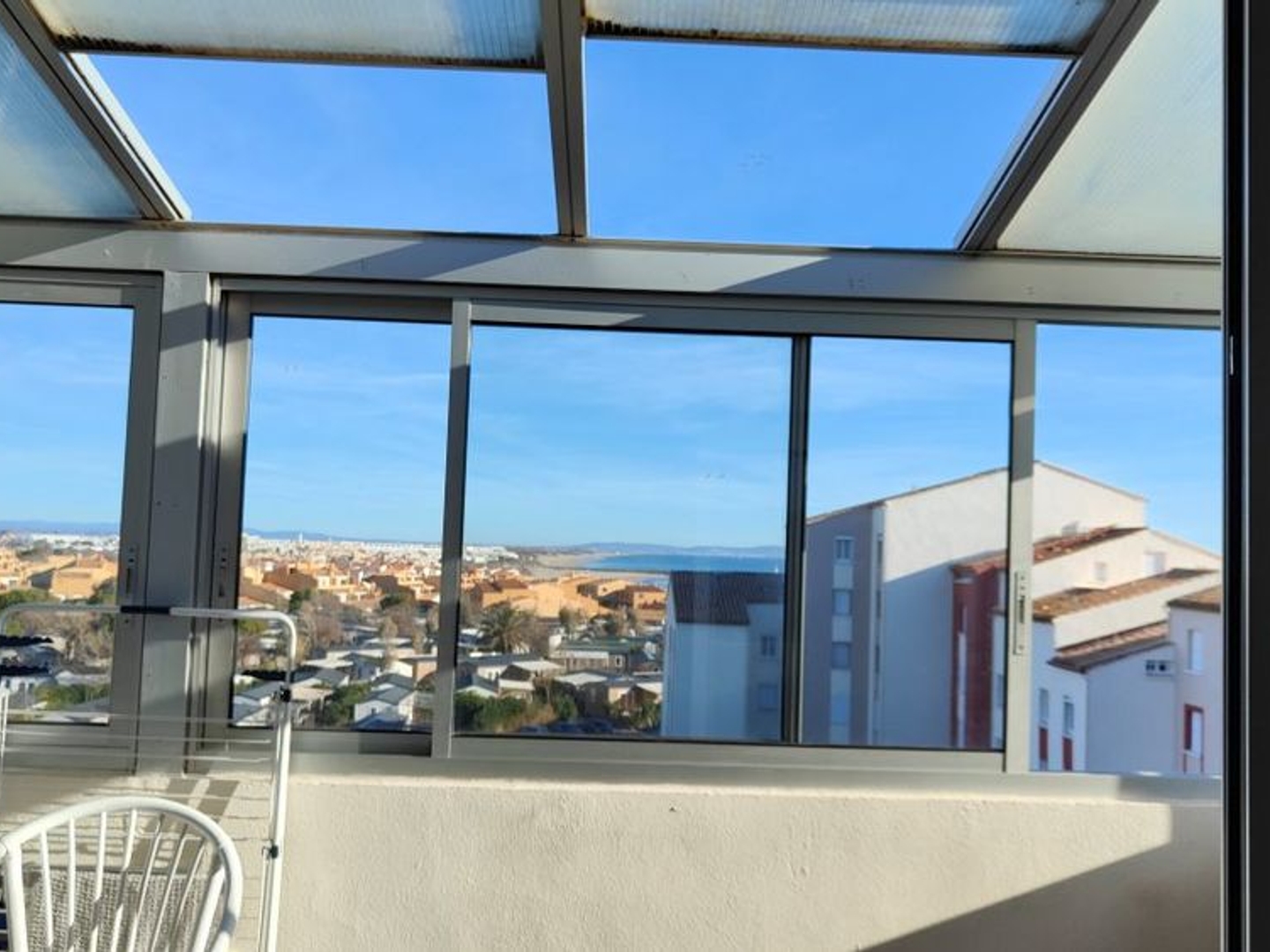LE CAP D'AGDE - Plage du Môle Grand T2 + loggia vitrée avec vue panoramique