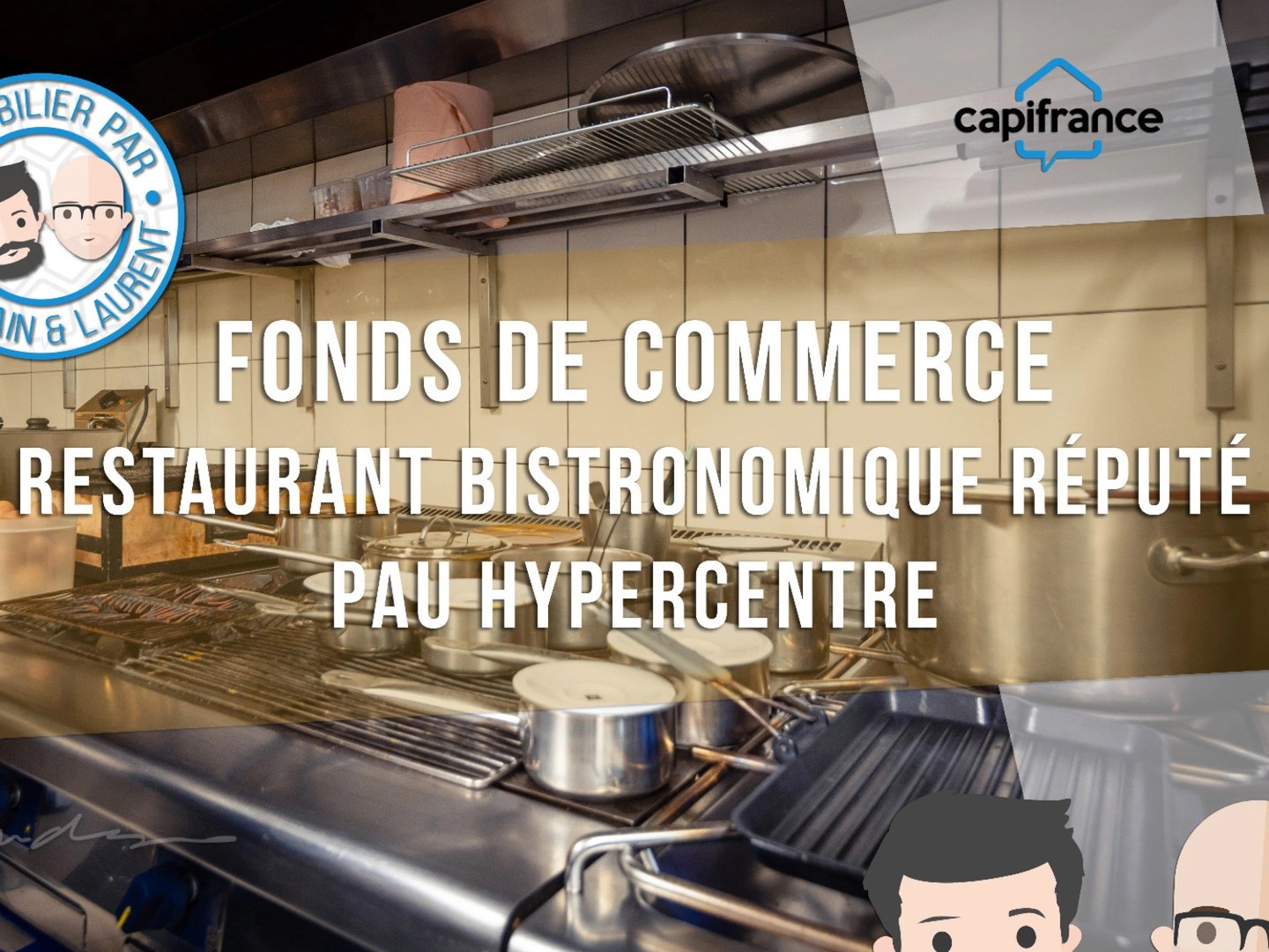 Fonds de commerce 2 pièces