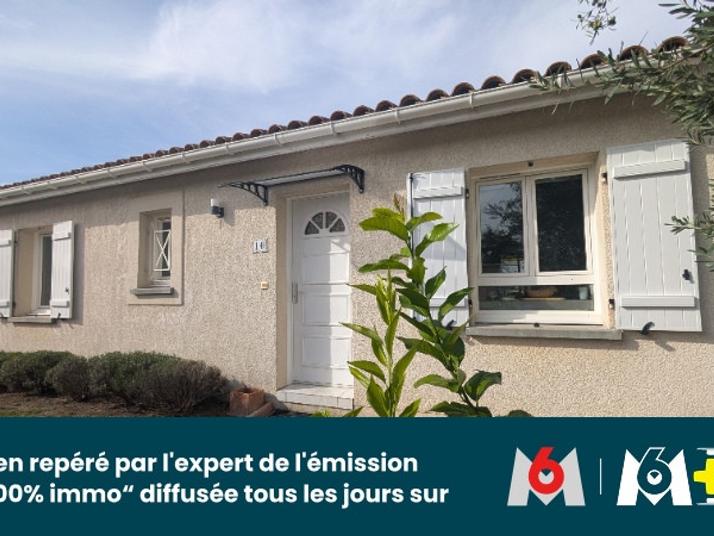 Maison Plain pied 4 pièces avec piscine