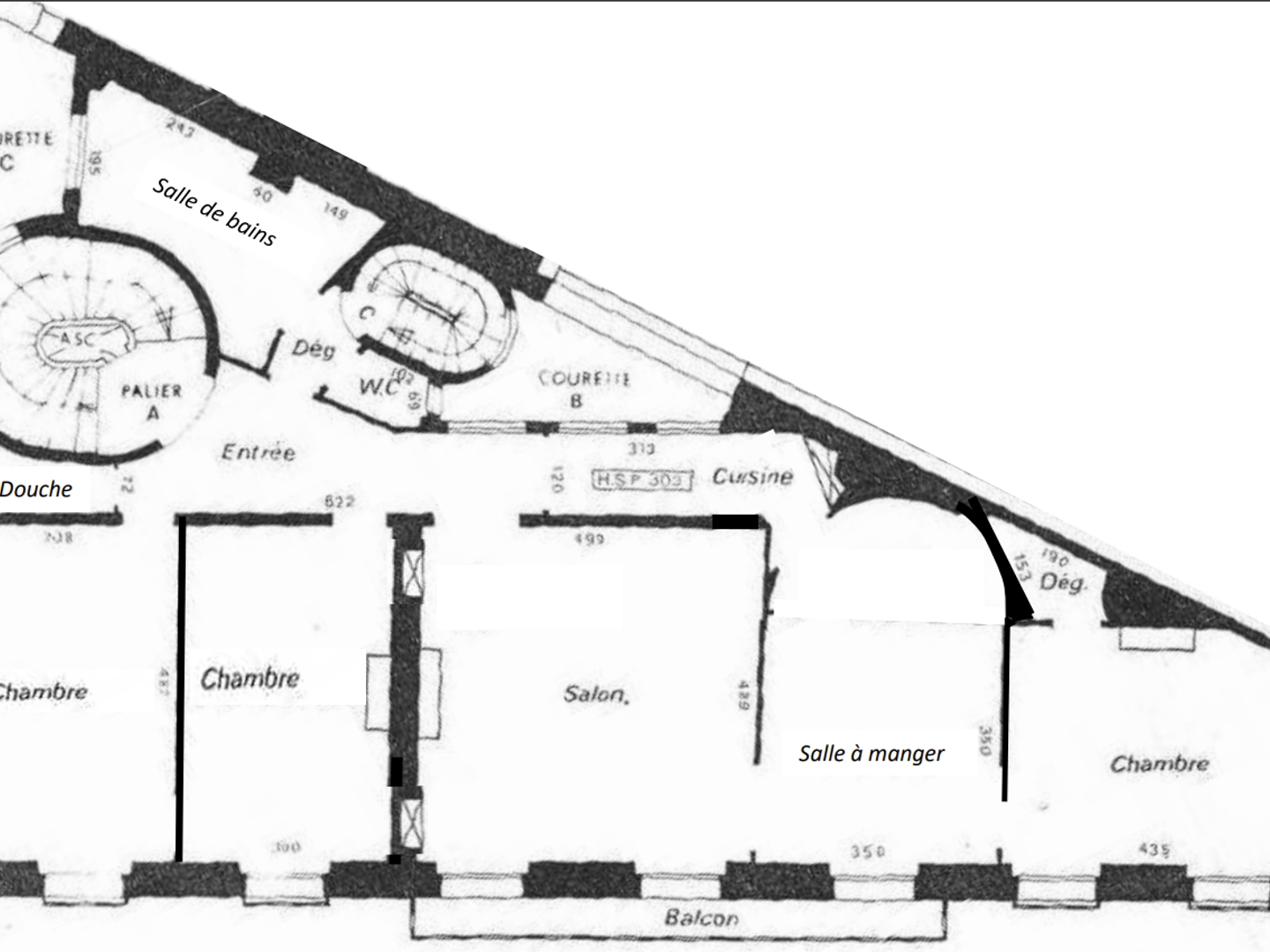 Appartement à vendre - 5 pièces - 111m2 - Paris 9e (75009)