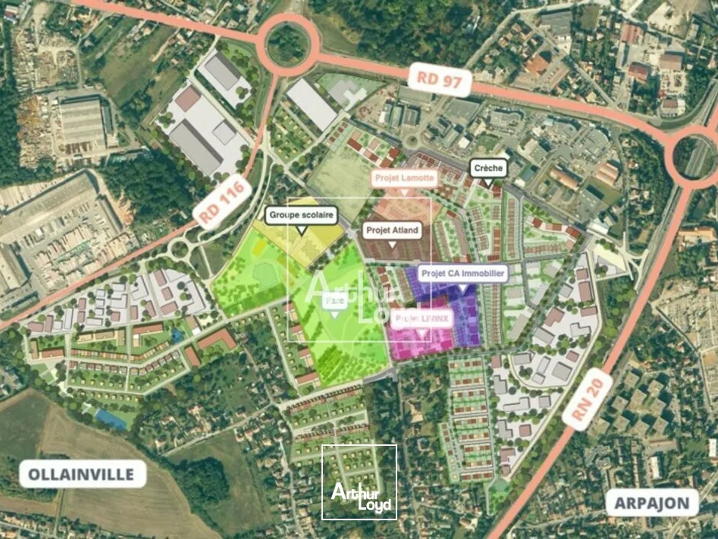 Locaux à vendre - 2540m2 - Ollainville (91340)