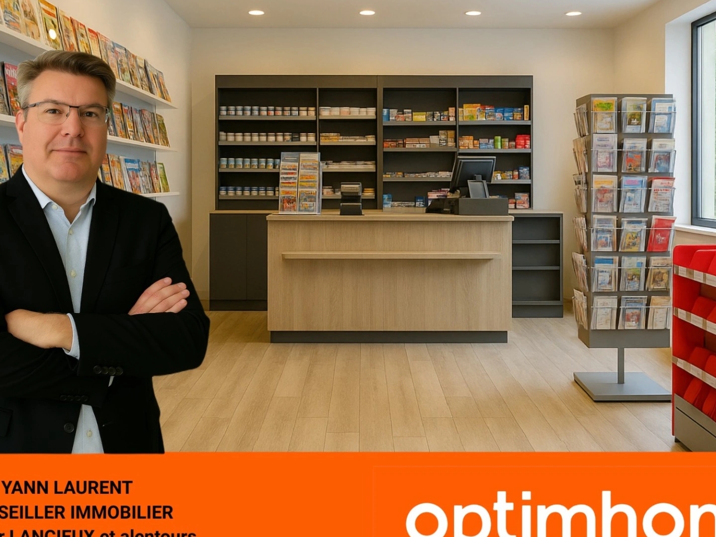Fonds de commerce 3 pièces 45 m²