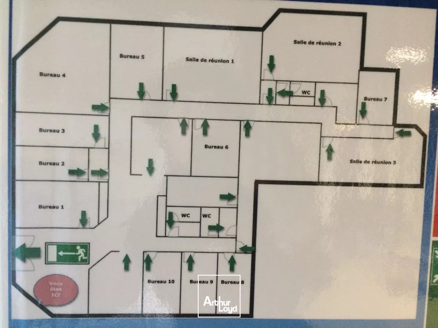 Bureaux à vendre - 380m2 - Niort (79000)