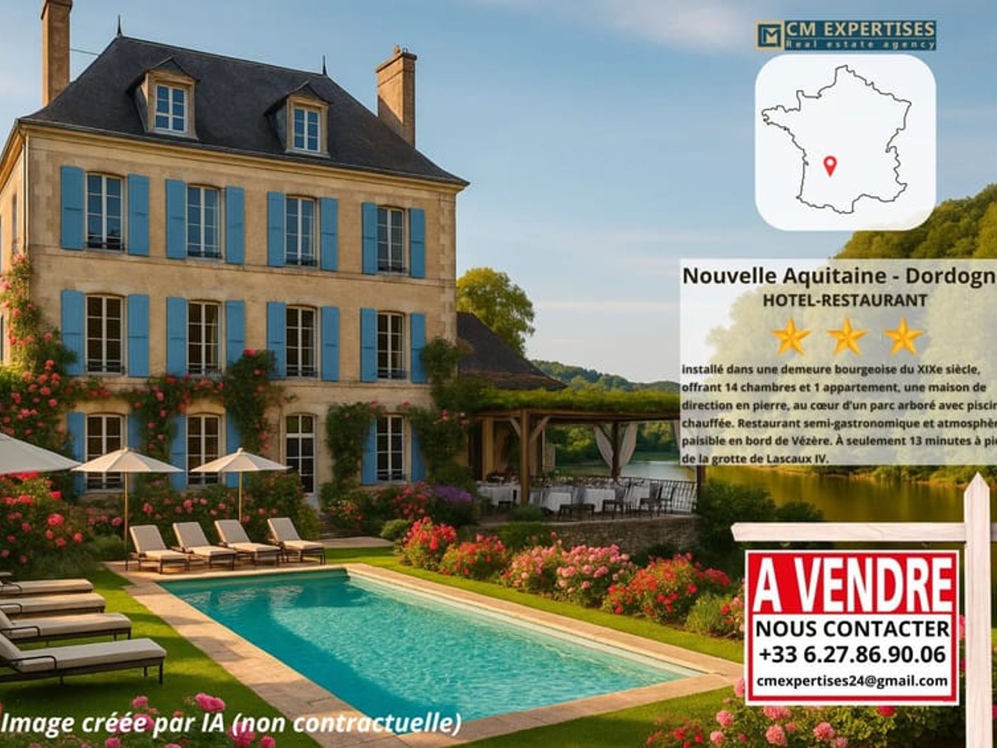 Manoir 20 pièces 830 m²