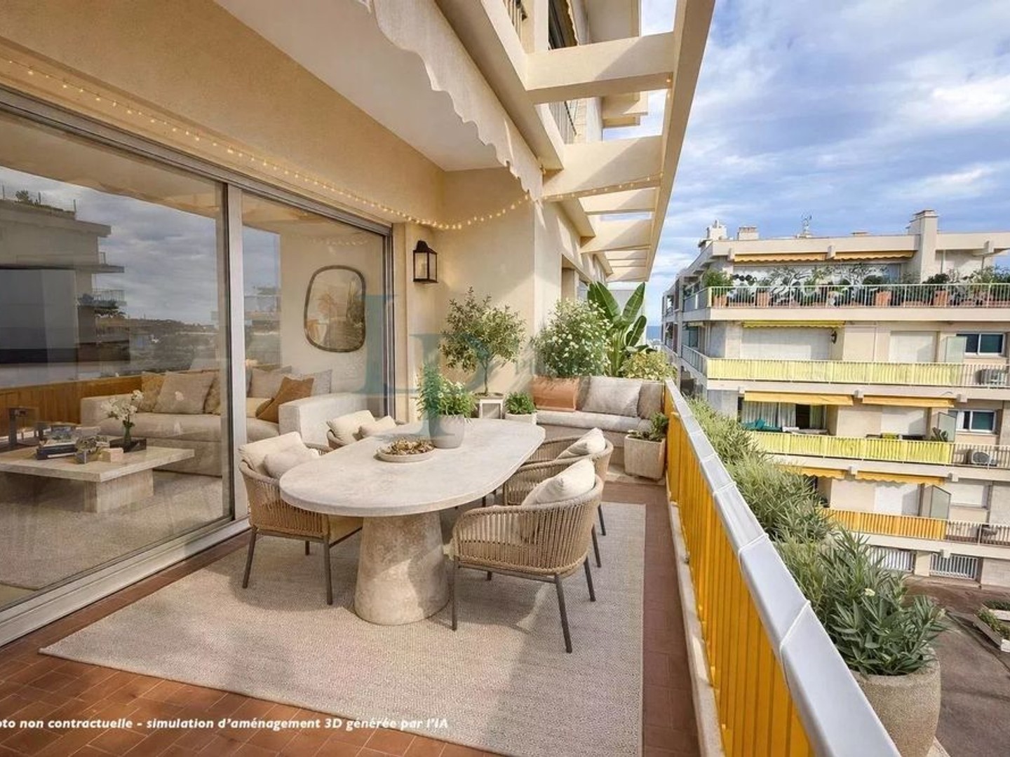 Appartement lumineux à Antibes avec piscine et tennis