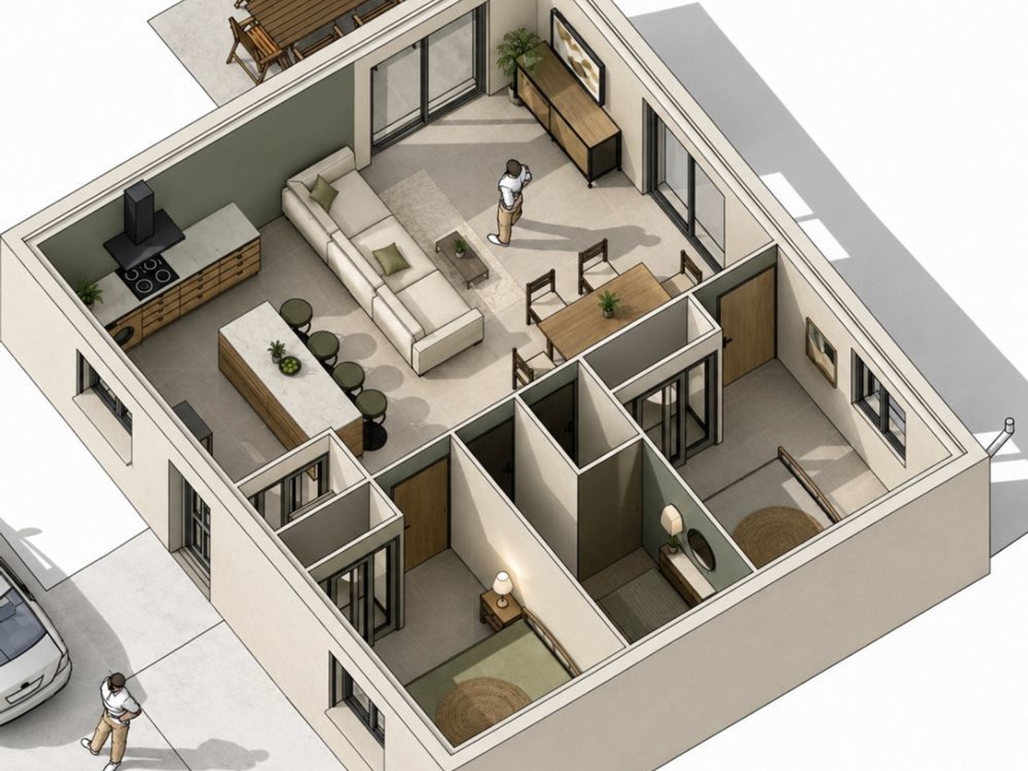 Maison à vendre - 3 pièces - 68m2 - Saint-Didier-De-L... (38110)