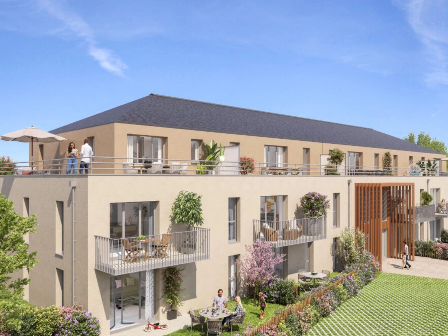 Appartement 3 pièces 65 m²