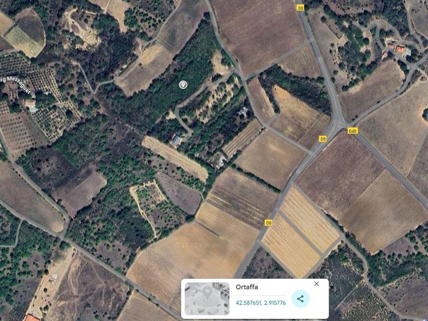 Terrain agricole 7799 m²
