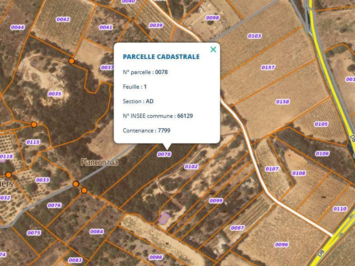 Terrain à vendre - 7799m2 - Ortaffa (66560)