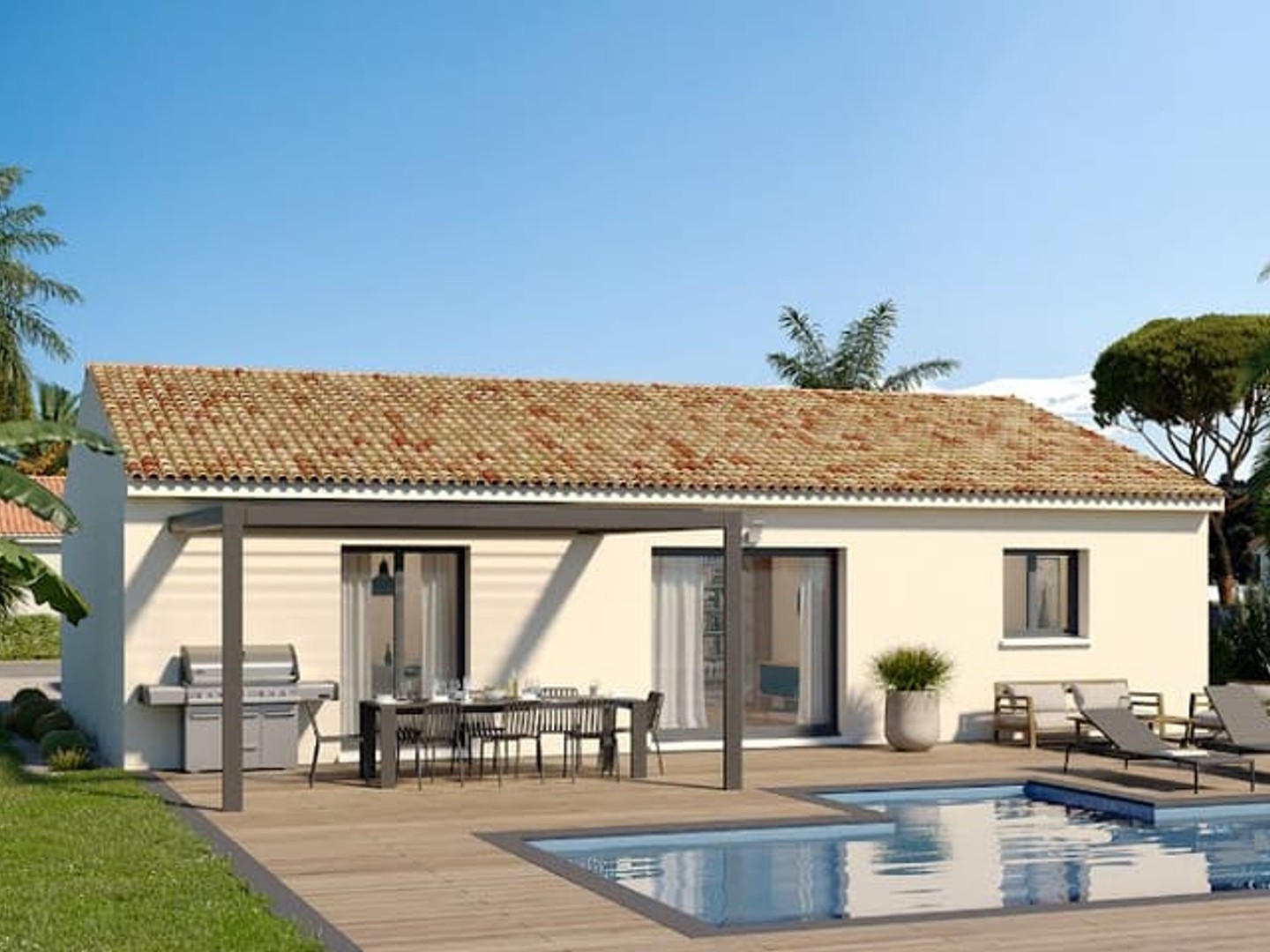 Maison à vendre - 4 pièces - 85m2 - Lunel (34400)