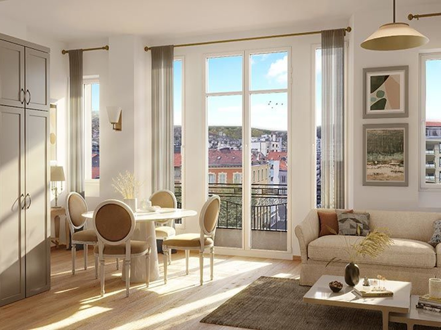 Appartement 3 pièces 54 m²