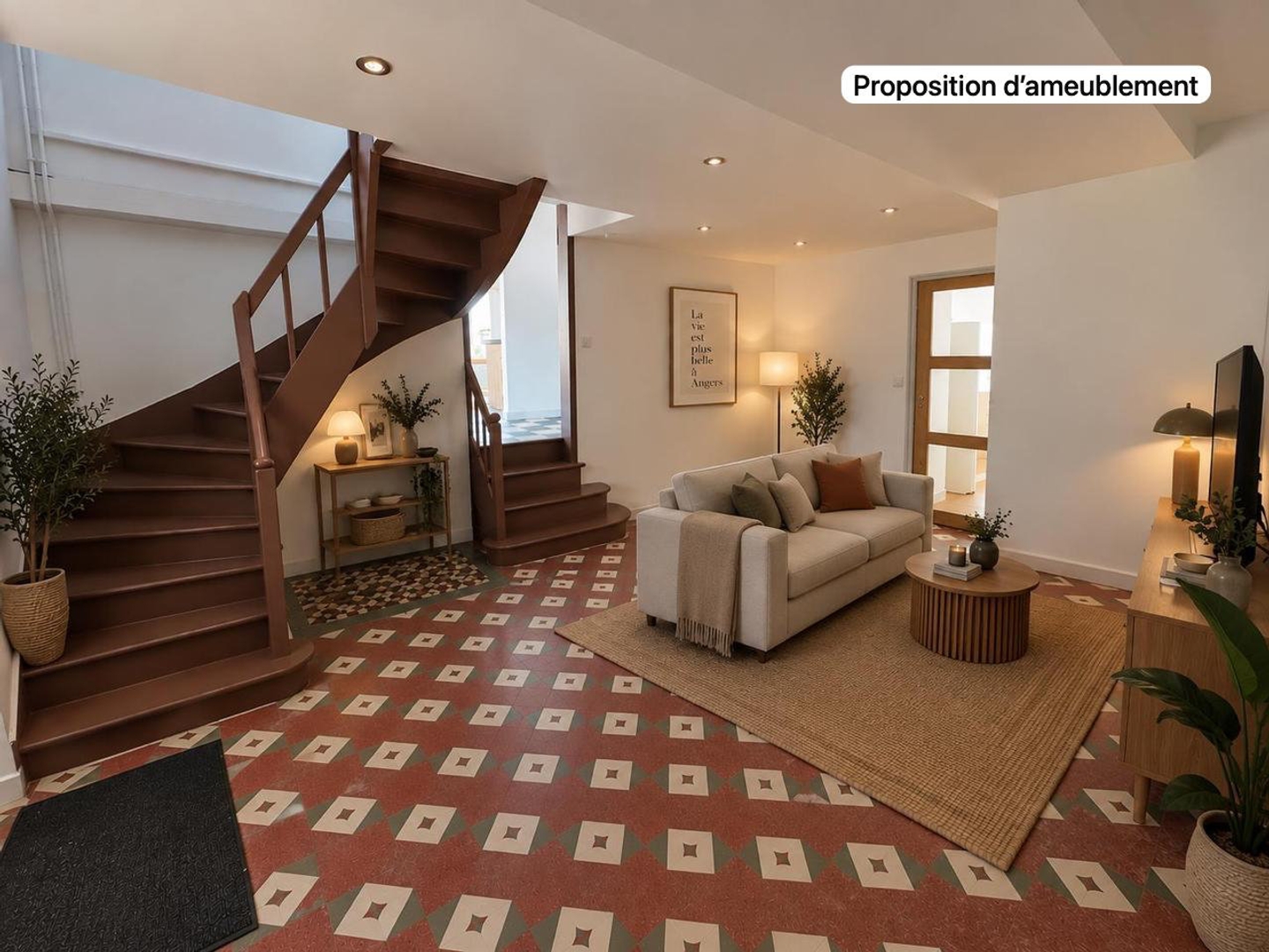 Maison 3 chambres entièrement rénovée à 10 minutes du Lion d'Angers