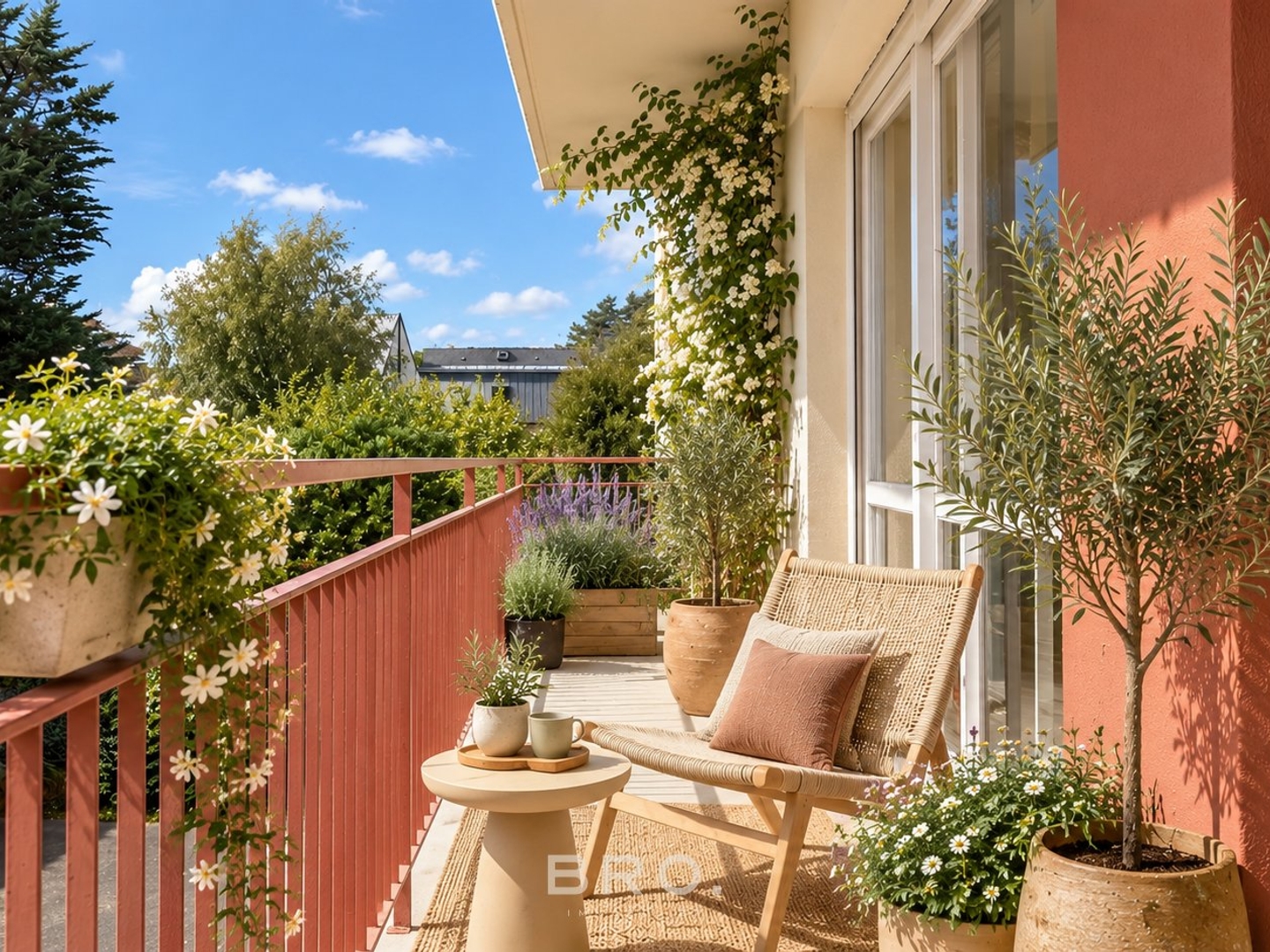 APPARTEMENT 3 PIÈCES - 84M2 - BALCON SUD - GARAGE - VANNES L