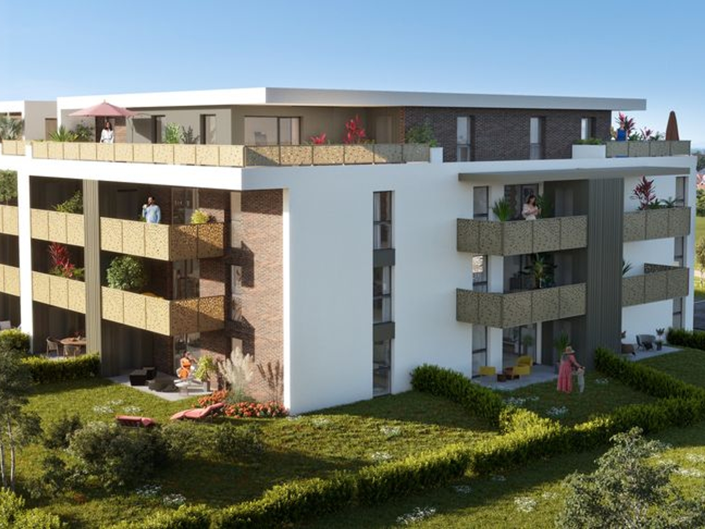 Appartement à vendre - 5 pièces - 113m2 - Issenheim (68500)