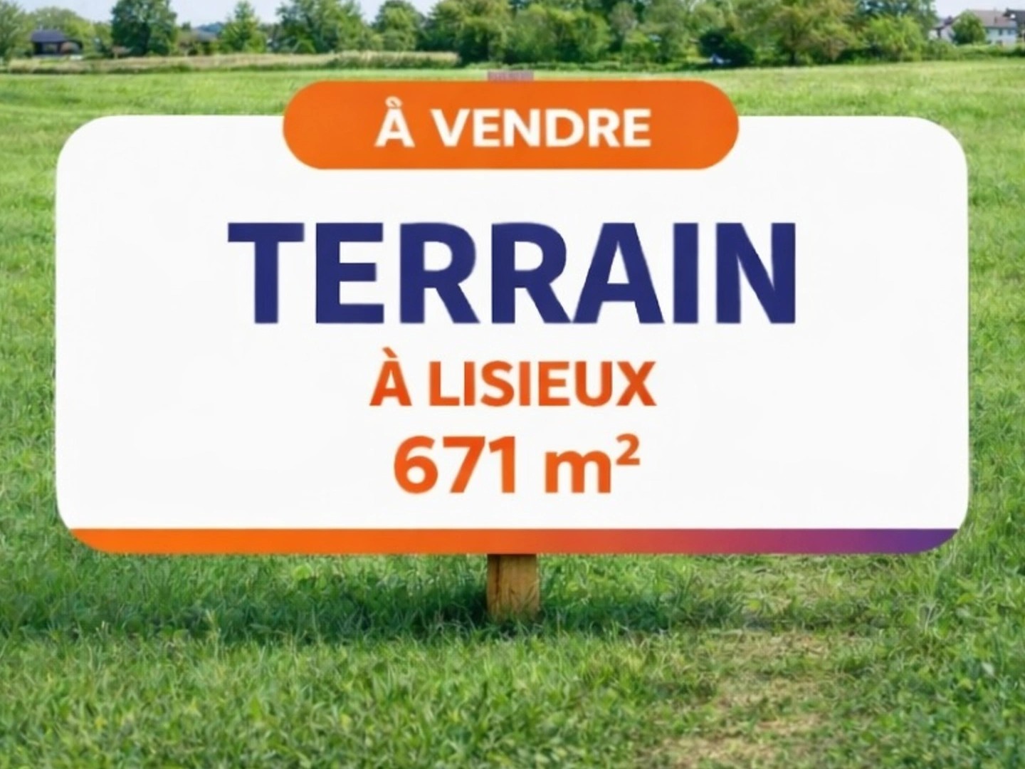 Terrain 671 m²