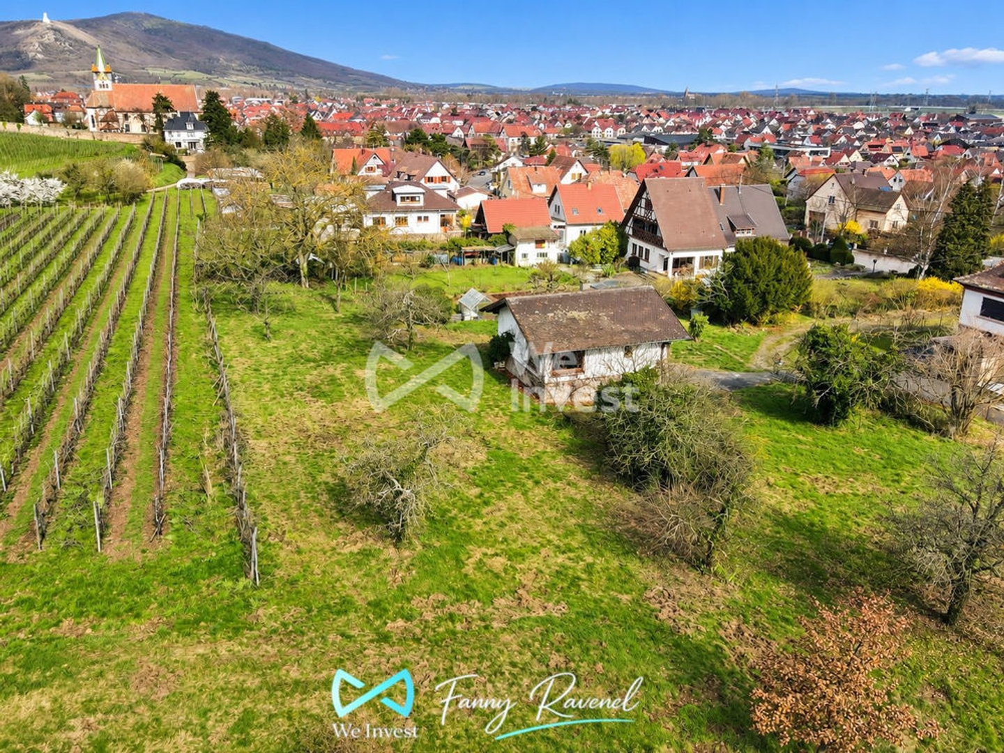 Terrain à vendre - 2100m2 - Châtenois (67730)