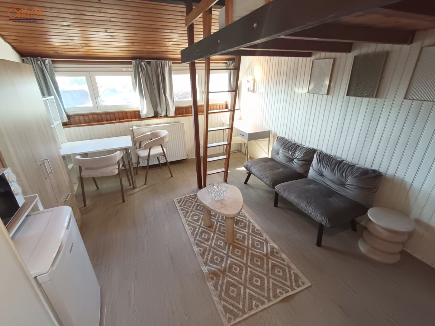 Grand studio 20m2 avec mezzanine