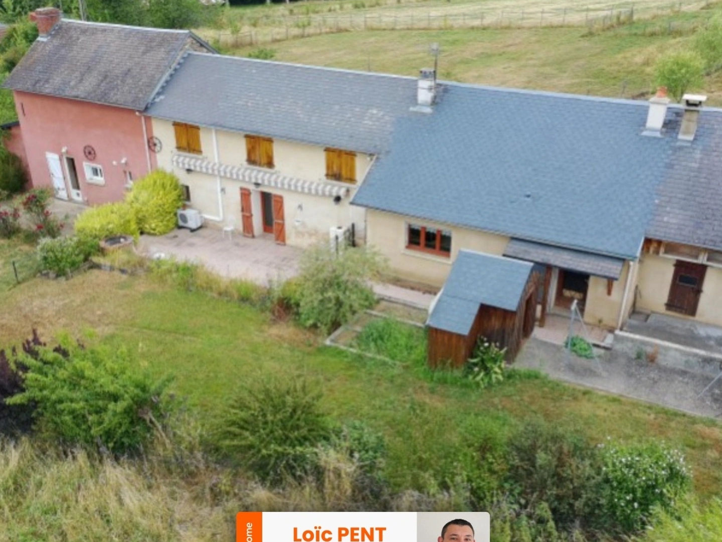 Maison de 140m² à vendre 6 pièces ARRONNES (03250)+ 1 maison annexe à louer