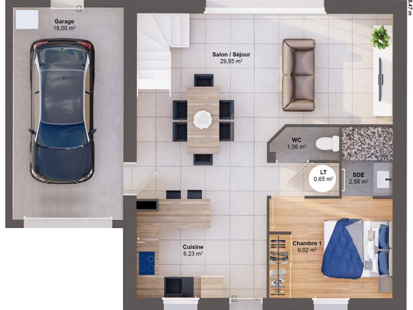 Maison à vendre - 83m2 - Pierric (44290)