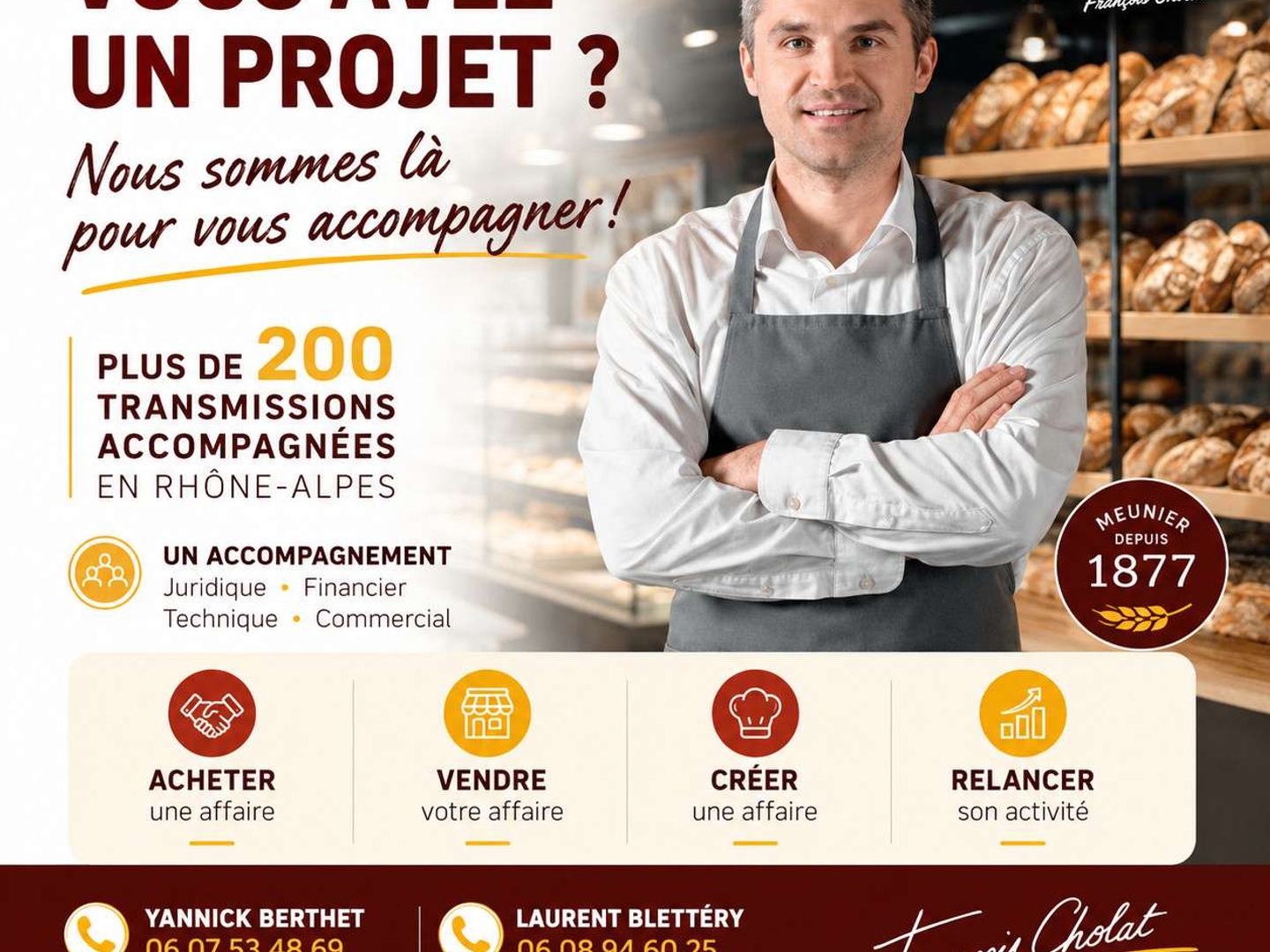 Vente Boulangerie Pâtisserie en Drome Provençale