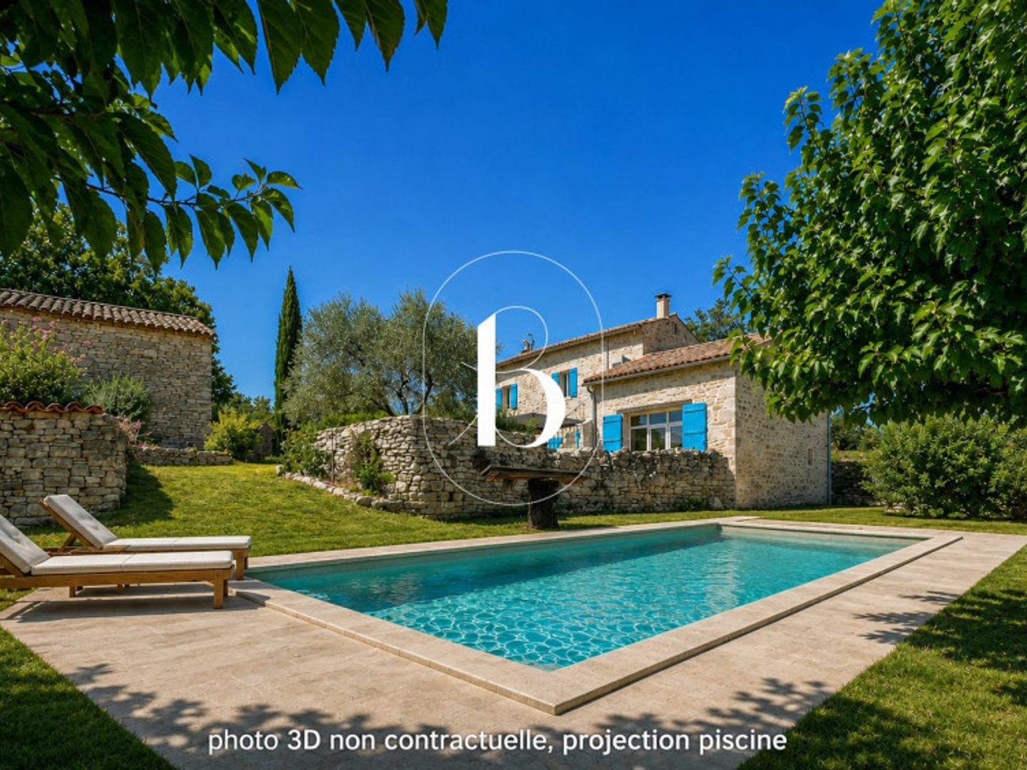 Mas provençal 5 pièces 160 m²