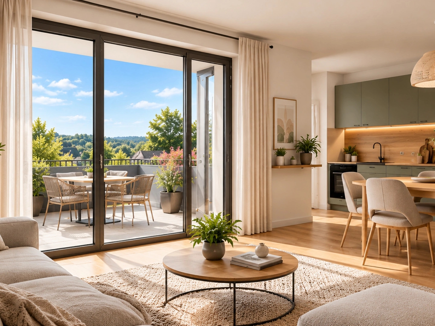 Appartement 2 pièces 46 m²