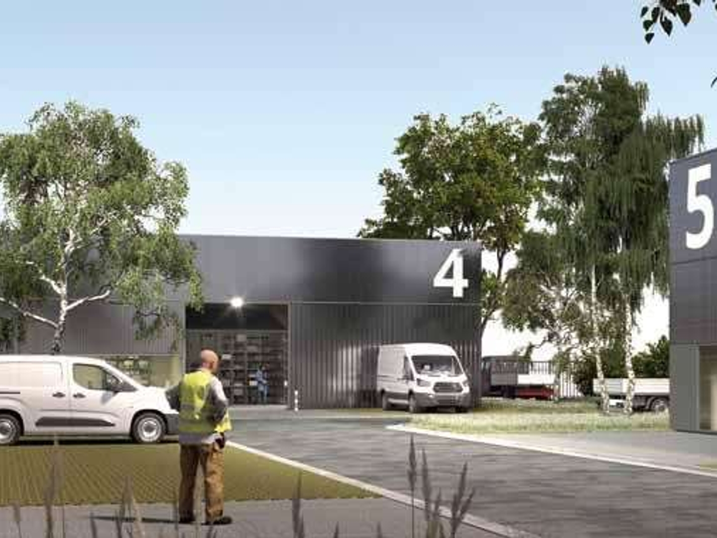 À vendre locaux d'activités 150 à 600m² à Évreux