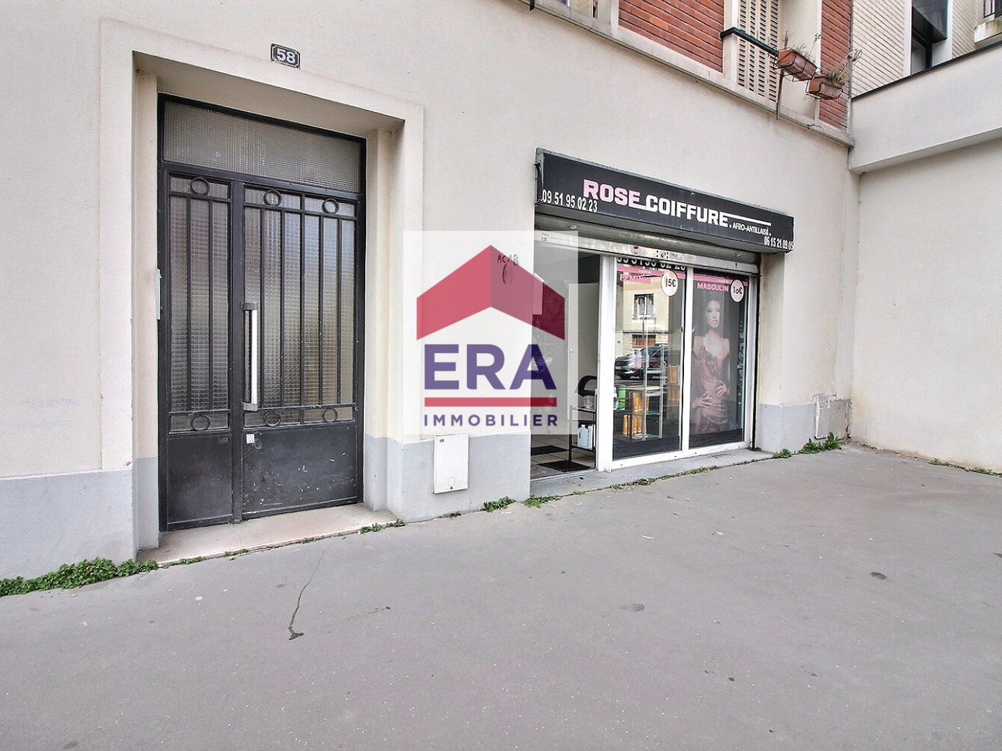 Local commercial 2 pièces