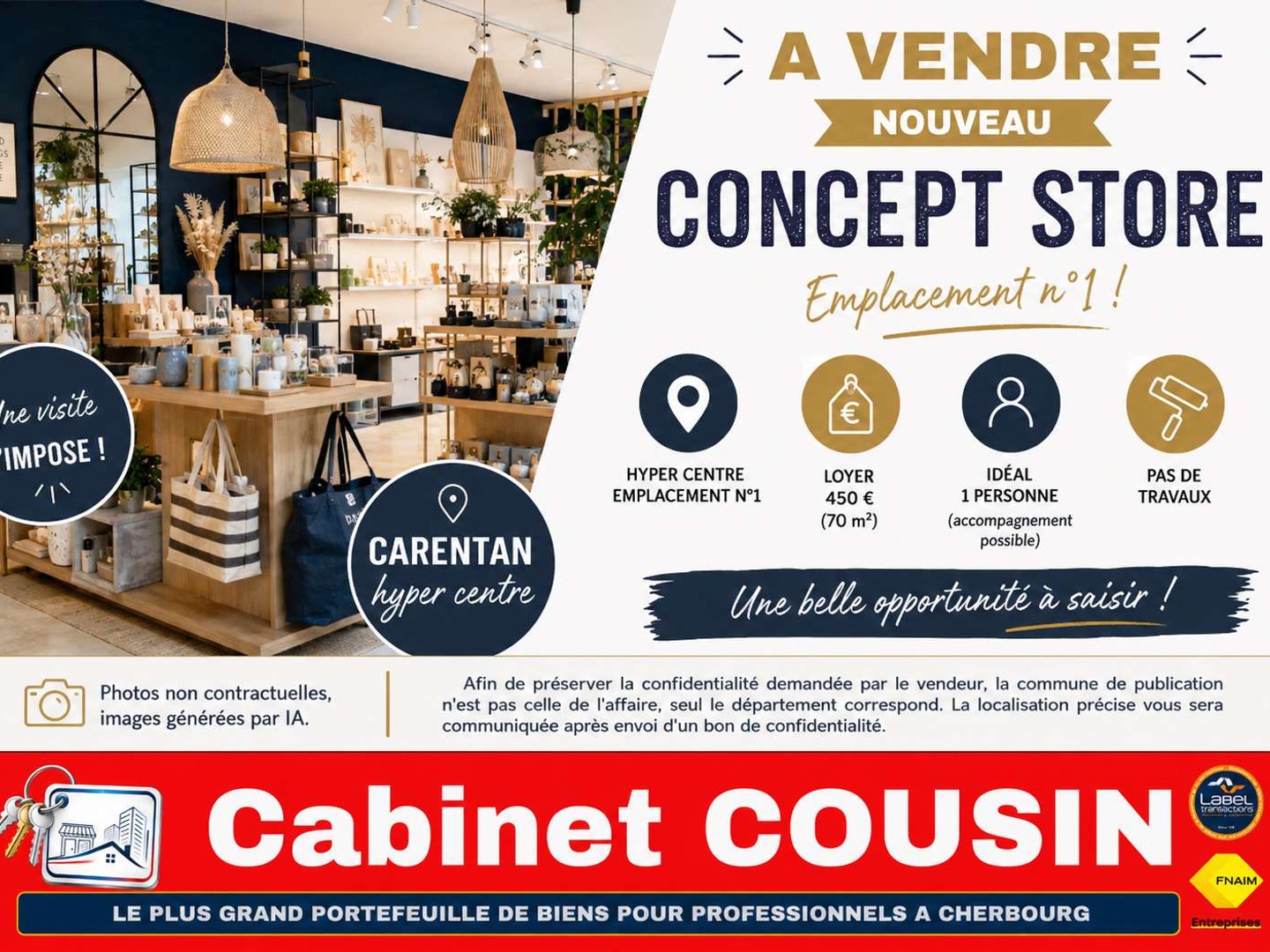 A vendre crêperie idéale couple à Carentan