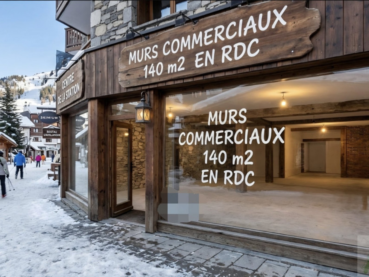 Local commercial 140 m²