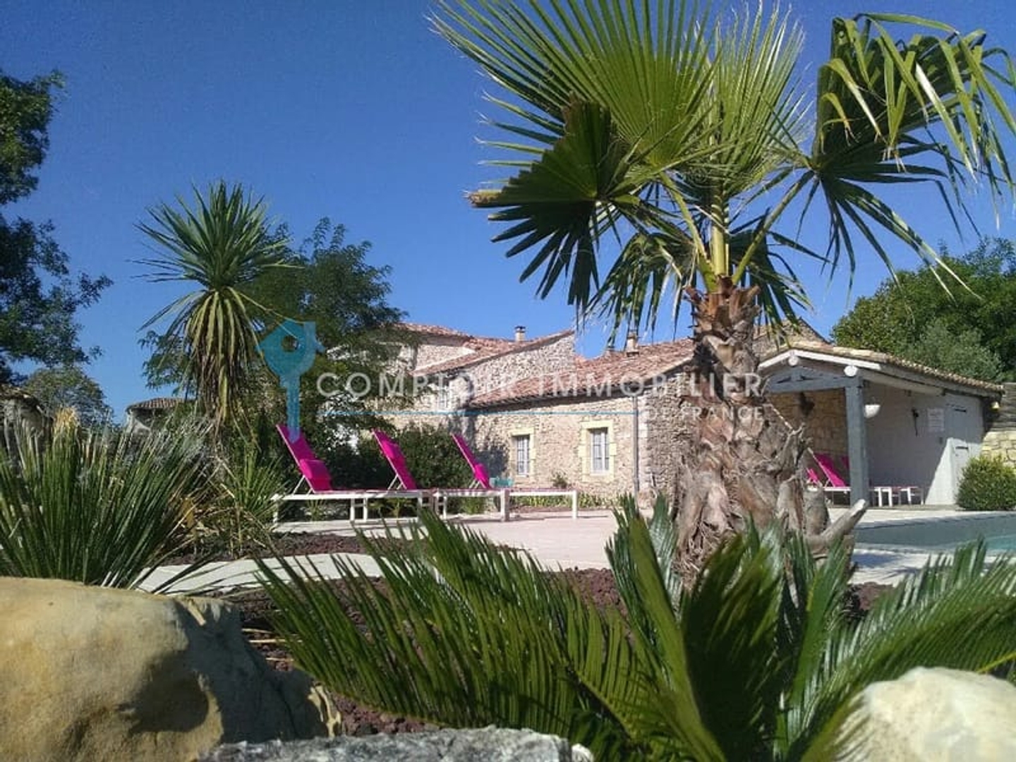 Maison à vendre - 12 pièces - 280m2 - Lussan (32270)