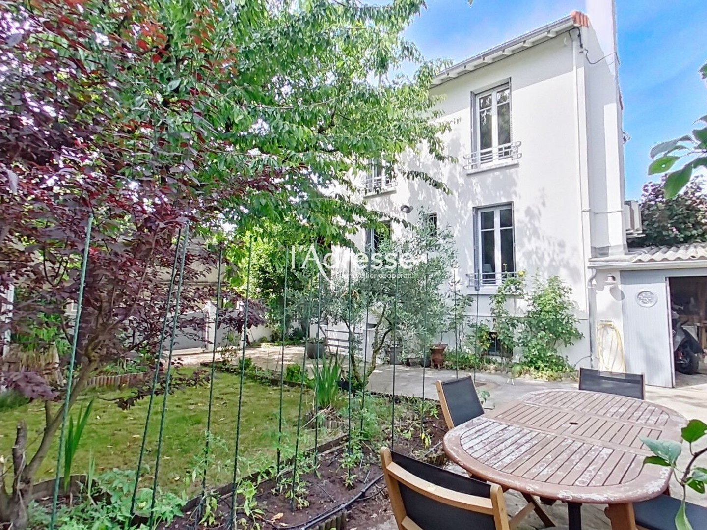 Clamart Gare - Maison individuelle avec jardin sans vis-à-vis