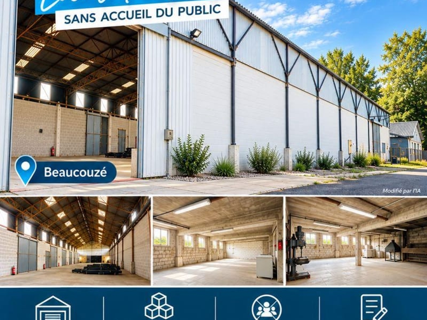 Location Surface diverse 3 000 m²
