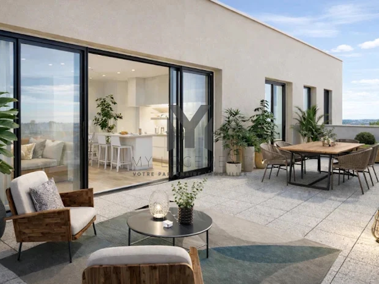 Appartement à vendre - 4 pièces - 105m2 - Aix-En-Provence (13100)