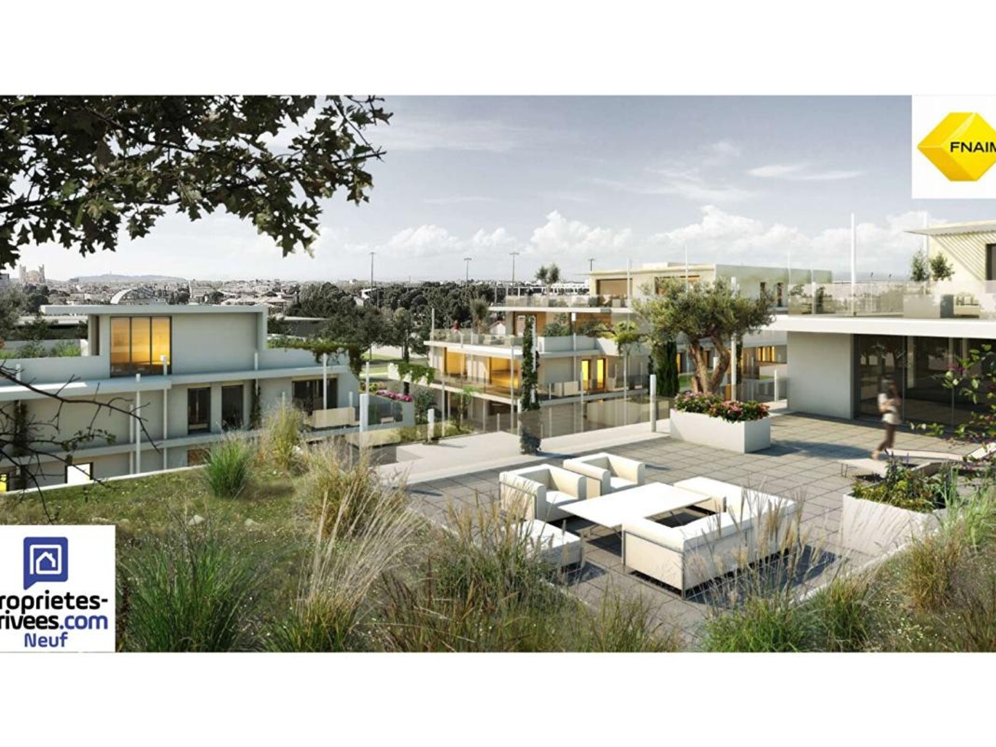 T2 lumineux de 40,29 m² avec grande terrasse et parking