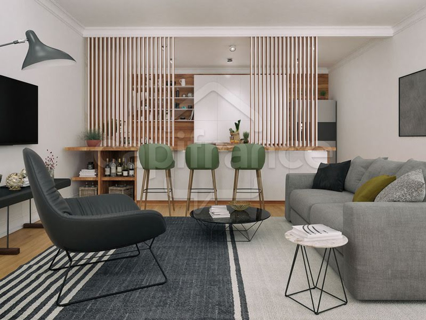 Appartement 1 pièce 29 m²